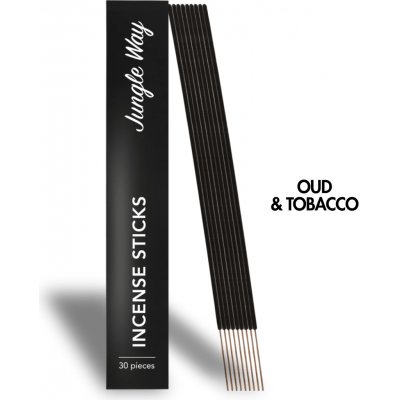Jungle Way Oud & tabák vonné tyčinky 30 ks – Hledejceny.cz