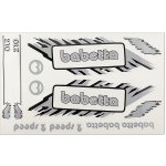 Sada samolepek Babetta - šedá