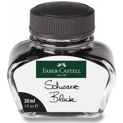 Faber-Castell Lahvičkový inkoust černý 30 ml – Sleviste.cz