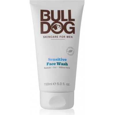 Bulldog Sensitive Face Wash čisticí gel na obličej 150 ml