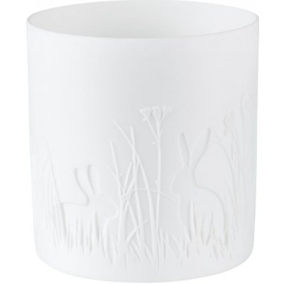 räder Porcelánový svícen Rabbit meadow, bílá barva, porcelán – Sleviste.cz