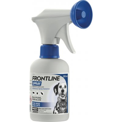 Frontline Spray kožní sprej roztok 2,5mg / ml 250 ml – Hledejceny.cz