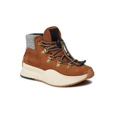 Sorel kotníková obuv Youth Out N About™ Conquest Wp NY4565-242 Velvet Tan/Chalk – Zboží Mobilmania