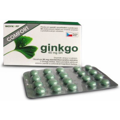 Ginkgo Comfort 60 mg SR 60 tablet – Hledejceny.cz