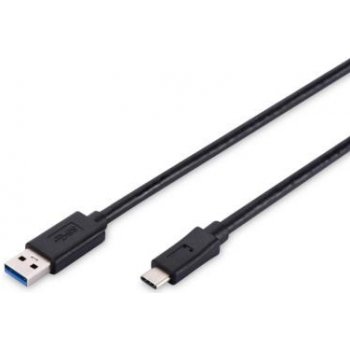 Assmann AK-300136-018-S USB 3.0, USB A M(plug)/USB C M(plug), 1,8m, černý