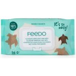 FEEDO Ubrousky vlhčené bambusové bioodbouratelné 56 ks – Sleviste.cz