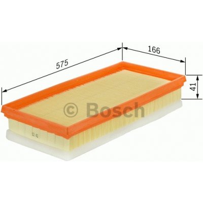 Vzduchový filtr Bosch 1 457 429 793 – Hledejceny.cz