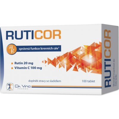 Ruticor Da Vinci Pharma 100 tablet – Hledejceny.cz