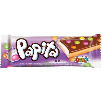 Sölen Papita sušenka s mléčným krémem a dražé v mléčné čokoládě, 33 g – Zbozi.Blesk.cz