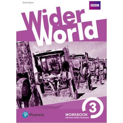 Wider World 3 Workbook with Extra Online Homework Pack – Zboží Mobilmania