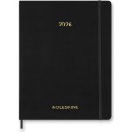 Moleskine Essential A4 týdenní 2026 černý – Zboží Dáma