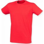 SF Men Prodloužené strečové triko Skin Fit s elastanem uhlová melír šedá – Hledejceny.cz