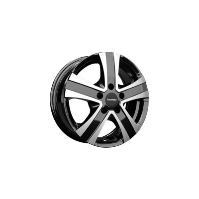 SUPER METAL HAMMER 6.5x16 5x130 ET65 gloss black polished | Zboží Auto