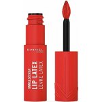 Rimmel Thrill Seeker Lip Latex tekutá rtěnka 400 Rimmel Red 6 ml – Zboží Dáma