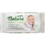 Bebiko Dětské vlhčené ubrousky Natur Water 50 ks – Hledejceny.cz