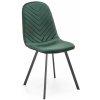 Jídelní židle Halmar K462 tmavě zelená