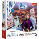Desková hra TREFL Hry Ledové království 2 2v1: Člověče nezlob se a Hadi a žebříky