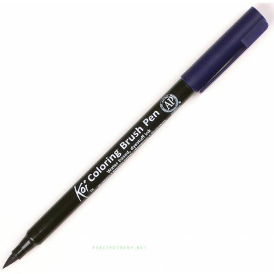 Sakura XBR43 Koi Coloring Brush pen Štětcové pero Akvarel Pruská Modrá