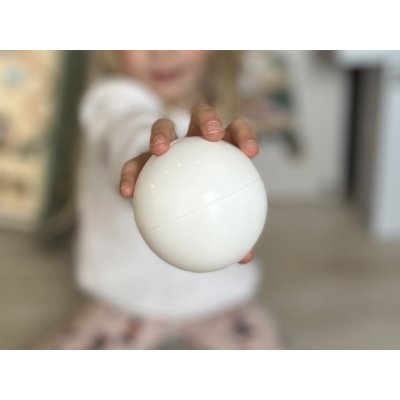 ELIS DESIGN Míčky do bazénku Bílá – Zboží Mobilmania