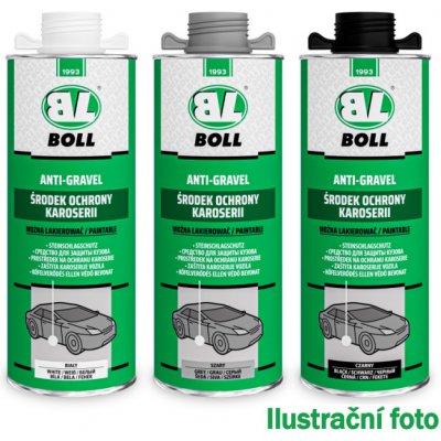 BOLL Ochrana podvozků a karosérií pryskyřice černá přelak 1kg | Zboží Auto