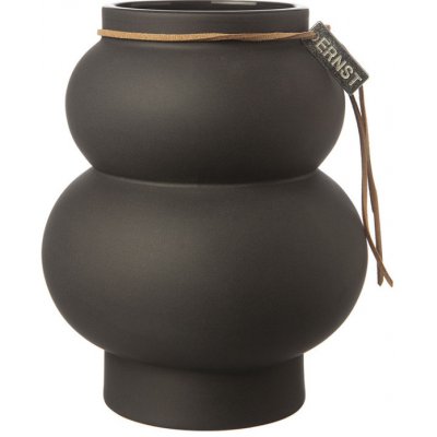 Kameninová váza Stengods Dark Grey 14 cm Ernst – Hledejceny.cz