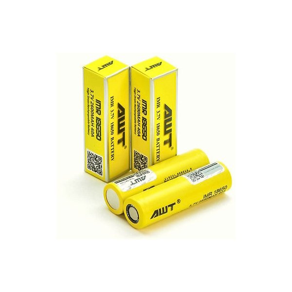 Baterie do e-cigaret Aweite 18650 2600mAh