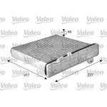 Filtr, vzduch v interiéru VALEO 715509