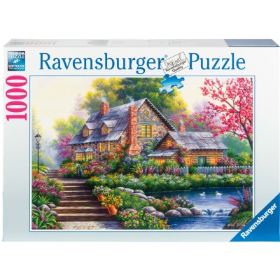 Ravensburger 151844 Romantická chata 1000 dílků