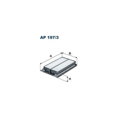 Vzduchový filtr FILTRON AP 197/3 – Hledejceny.cz