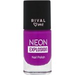 Rival Loves Me Lak na nehty Neon Explosion 11 vibrant purple 8 ml – Zboží Dáma