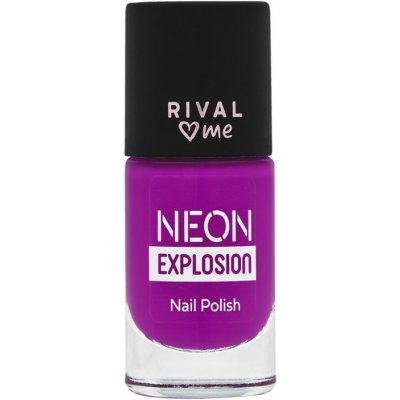 Rival Loves Me Lak na nehty Neon Explosion 11 vibrant purple 8 ml – Zboží Dáma