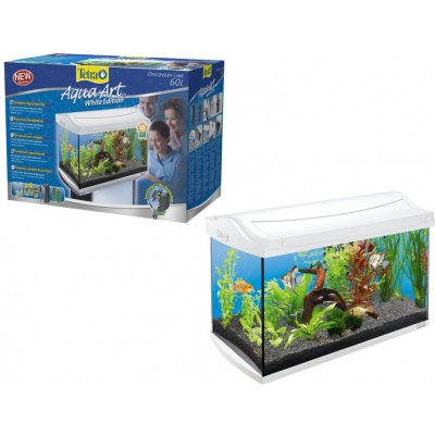 Tetra AquaArt akvarijní set bílý 57 x 35 x 30 cm, 60 l – Zboží Mobilmania