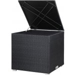 FurniGO box 75x75x70cm černá – Zboží Dáma