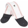 Perri's Leathers Fancy Stitch White & Red