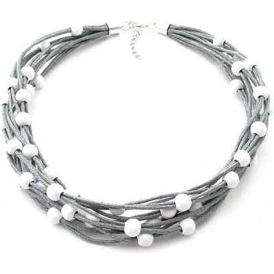 Kouzlo bižuterie Dřevěné korále Divoženka na přání kombinace barev: 12 – Zboží Dáma