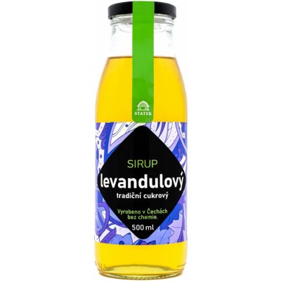 Hollunger Sirup levandulový Bio 0,5 l – Zboží Dáma