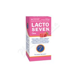 LACTO SEVEN Chew 50 žvýkacích tablet