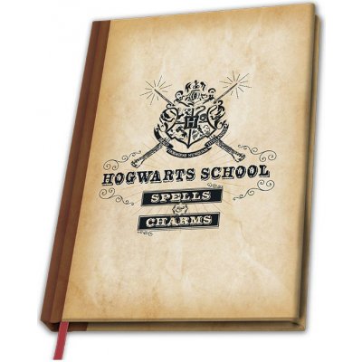 ABYstyle Zápisník Harry Potter Spells & Charms A5 – Zboží Mobilmania