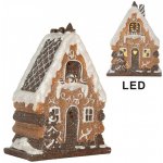 Clayre & Eef Perníková LED chaloupka Gingerbread Cotti - 15*8*19 cm – Hledejceny.cz