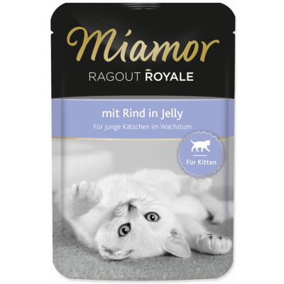 Finnern Miamor Ragout Junior hovězí 100 g – Zboží Mobilmania