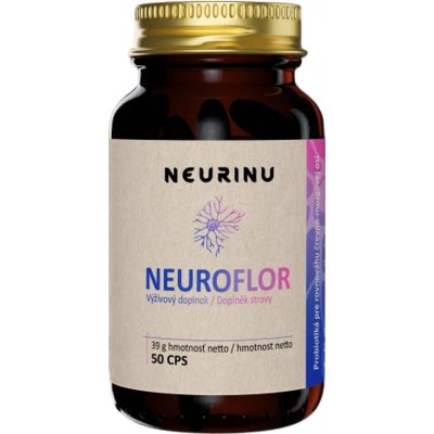 Neurinu Neuroflor probiotika pro psychickou rovnováhu 50 kapslí – Hledejceny.cz