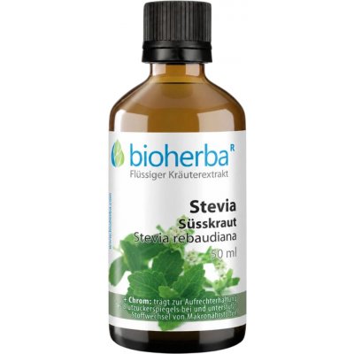 Bioherba Stévie cukrová kapky tinktura 50 ml – Hledejceny.cz