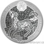 Rwanda stříbrná mince Rok Psa 2018 1 Oz – Sleviste.cz