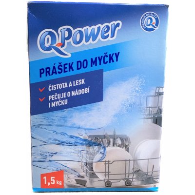 Q-Power prášek do myčky 1,5 kg – Zboží Mobilmania