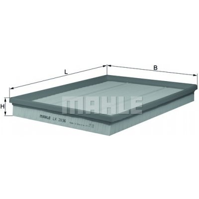 MAHLE ORIGINAL Vzduchový filtr LX2036 – Hledejceny.cz