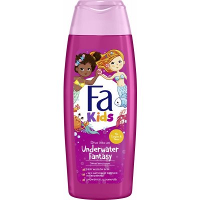 Fa Kids sprchový gel a šampon Underwater Fantasy 250 ml