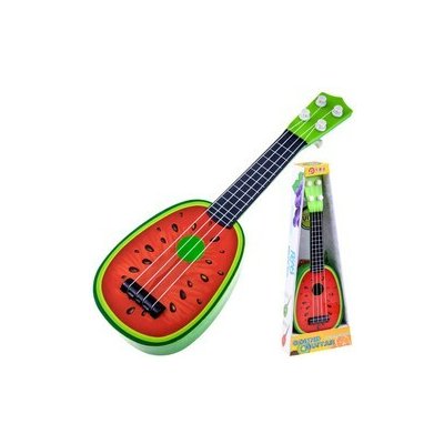 JOKO Dětská ukulele kytara motiv meloun 37 cm – Sleviste.cz