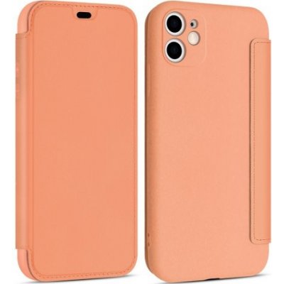 Pouzdro AppleKing flipové silikonové s kapsou na kartu iPhone 11 Pro Max - oranžové – Zbozi.Blesk.cz