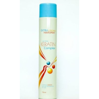 Total Keratin Complex Extra Strong Hair Spray 750 ml – Hledejceny.cz