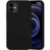 Pouzdro a kryt na mobilní telefon Apple Mercury Ochranný kryt pro iPhone 12 mini - Mercury, Silicone Black